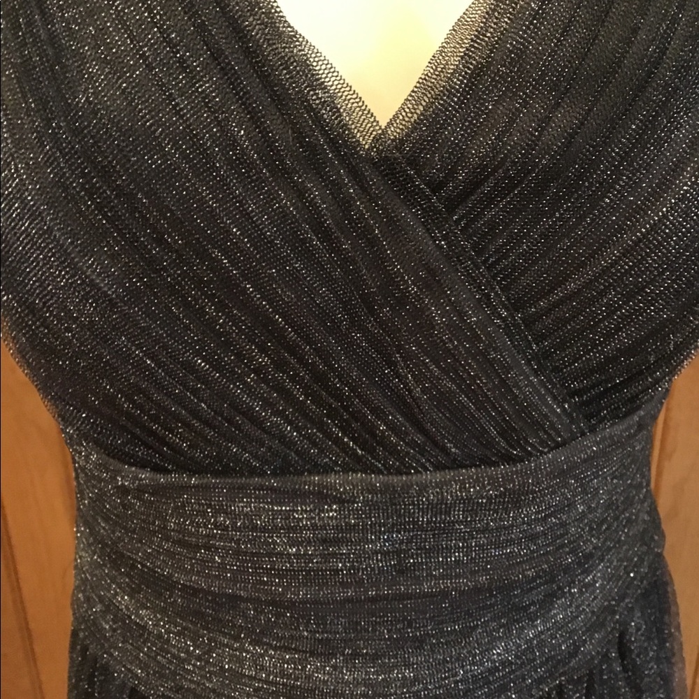 Coldwater Creek shimmery black dress size medium